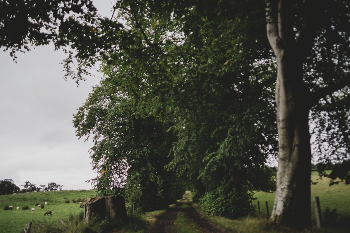 11 A vintage dress for a wedding in a Scottish mansion 1