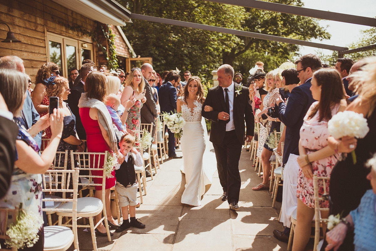 13 A Pronovias bride and her Newton Hall wedding in Northumberland