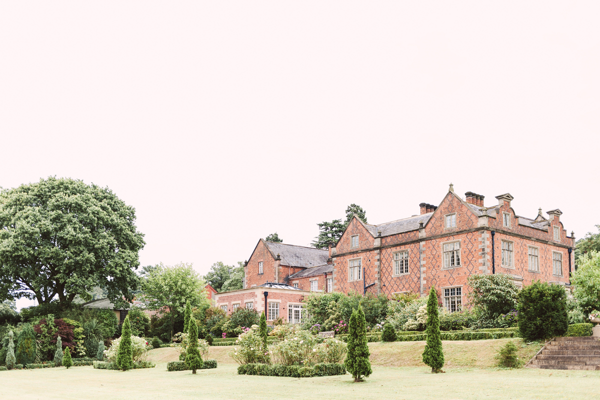 14 A Pronovias gown and Cheshire country house wedding