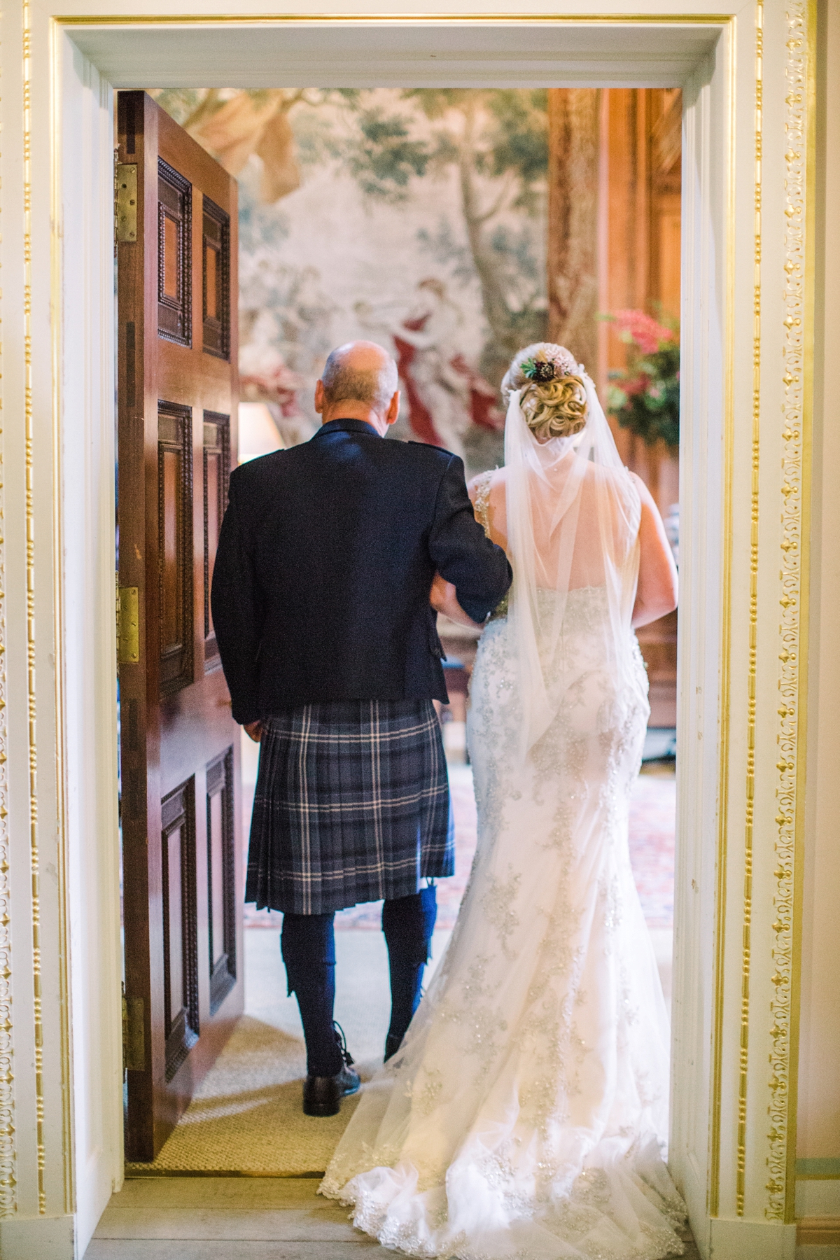 17 A Maggie Sottero gown for a Scottish country house wedding 1