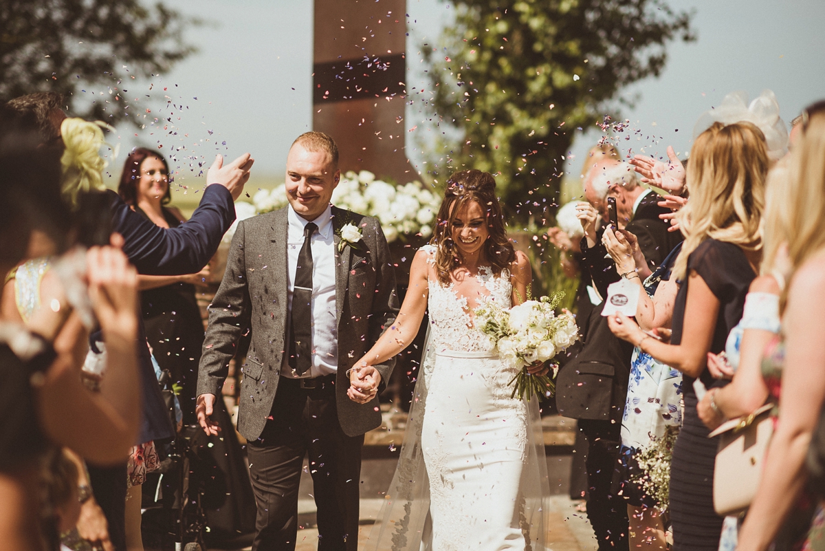 17 A Pronovias bride and her Newton Hall wedding in Northumberland