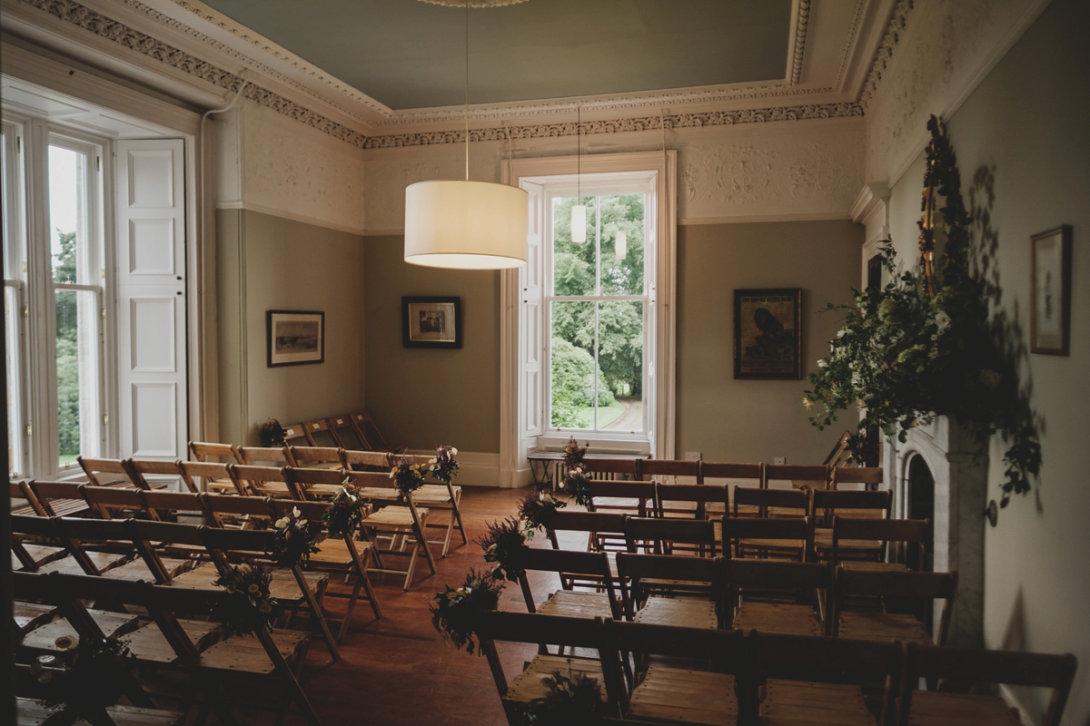 17 A vintage dress for a wedding in a Scottish mansion 1