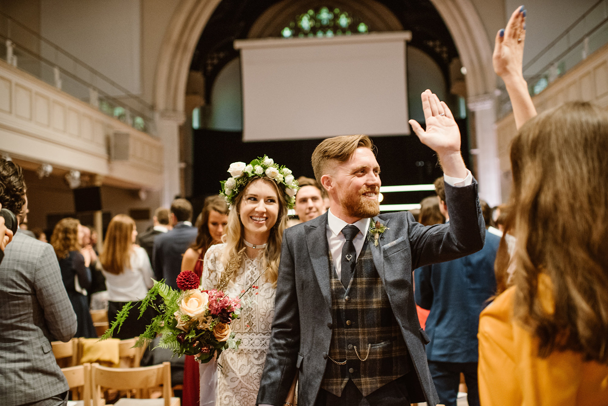 18 A vintage dress for a rock n roll London pub wedding