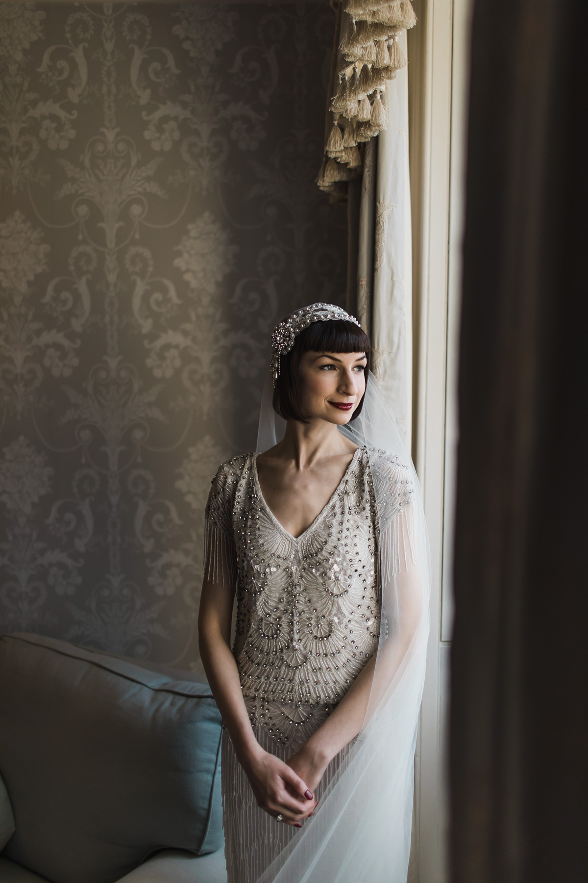 19 An Art Deco inspired glamorous winter wedding