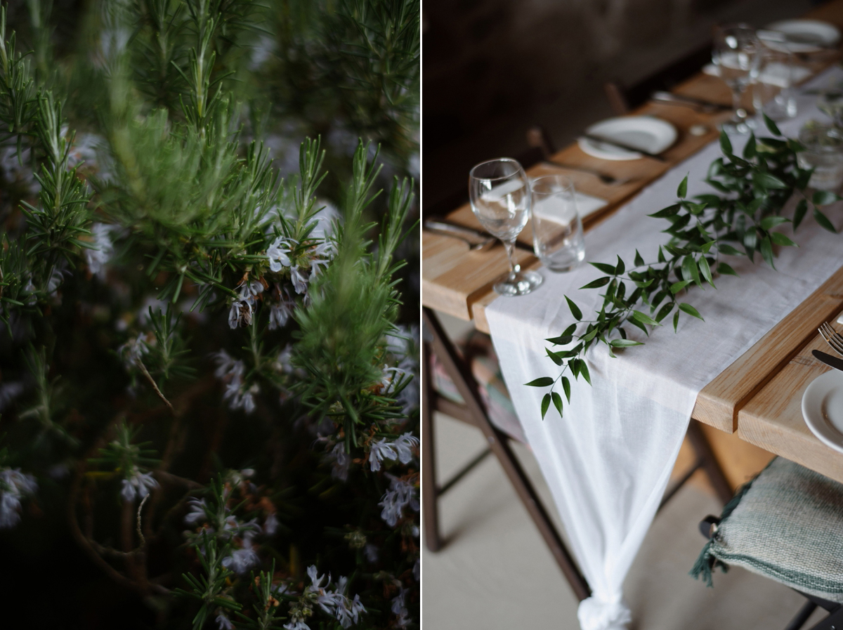 2 A romantic bohemian Northern Ireland wedding - An Anais Annette Gown and a Crown of Flowers for a Romantic and Bohemian Northern-Irish Wedding 2 A romantic bohemian Northern Ireland wedding