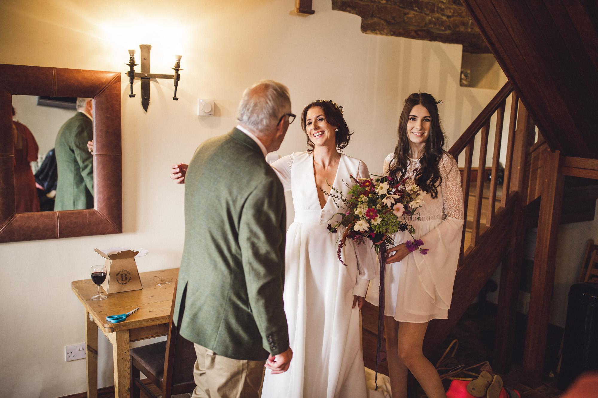 22 A 70s boho bride and her music inspired farm wedding