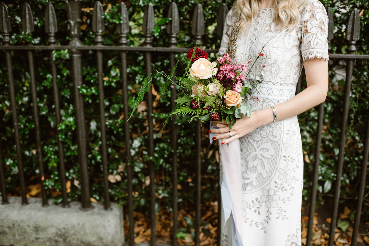 27 A vintage dress for a rock n roll London pub wedding