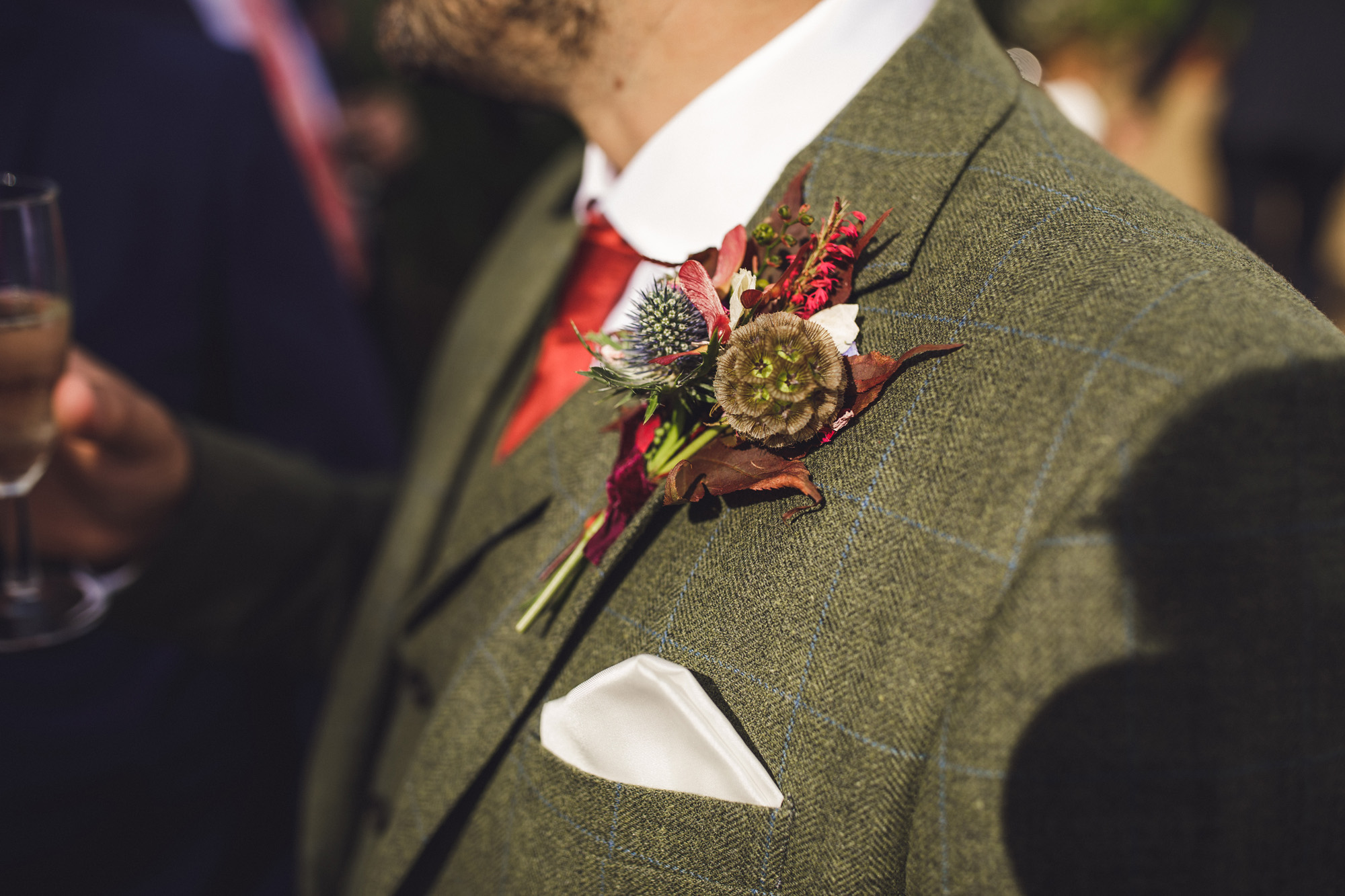 31 A 70s boho bride and her music inspired farm wedding