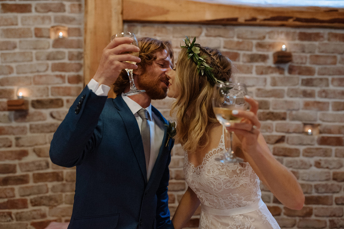 31 A romantic bohemian Northern Ireland wedding - An Anais Annette Gown and a Crown of Flowers for a Romantic and Bohemian Northern-Irish Wedding 31 A romantic bohemian Northern Ireland wedding