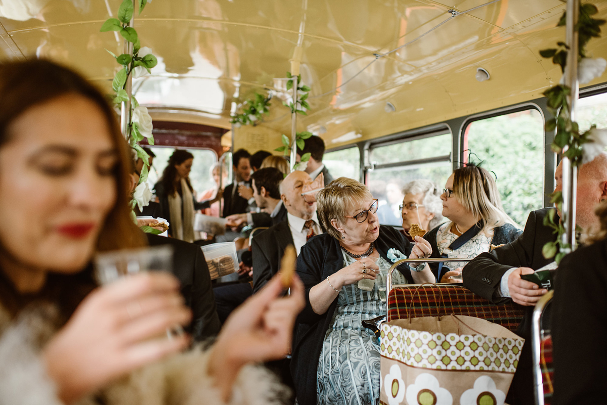 32 A vintage dress for a rock n roll London pub wedding