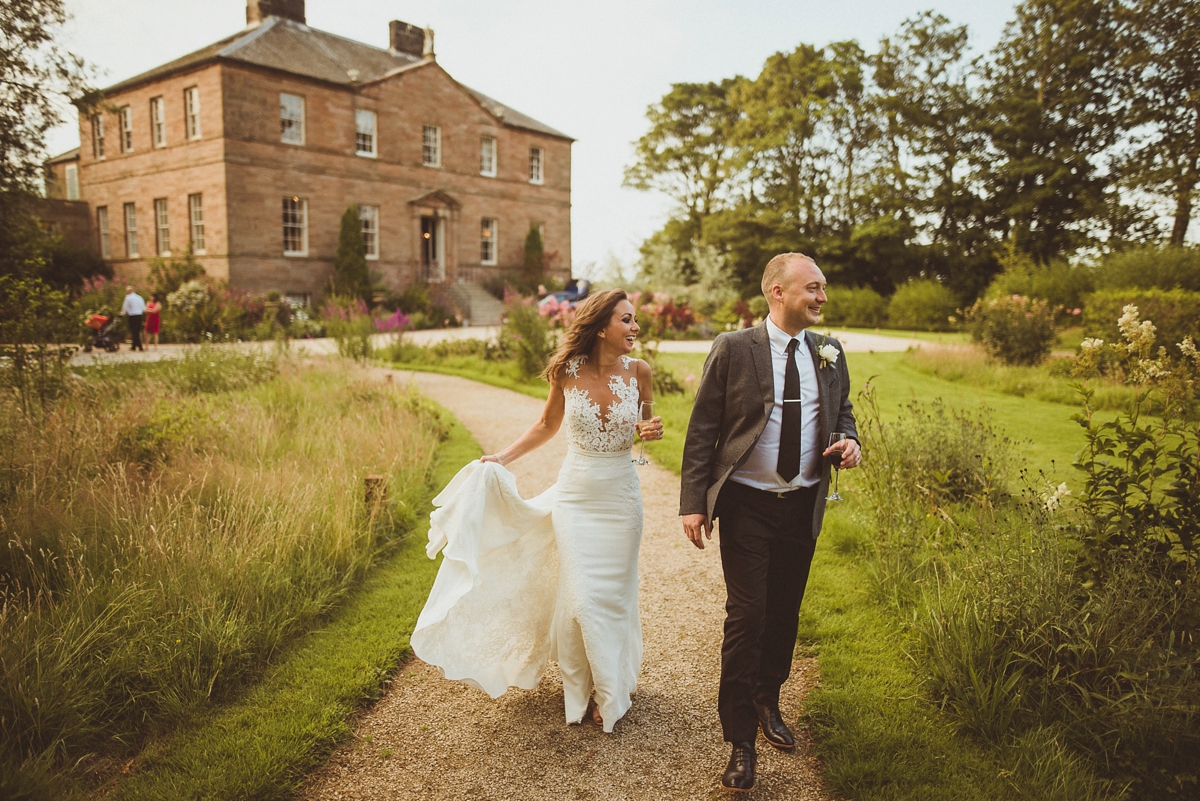 35 A Pronovias bride and her Newton Hall wedding in Northumberland