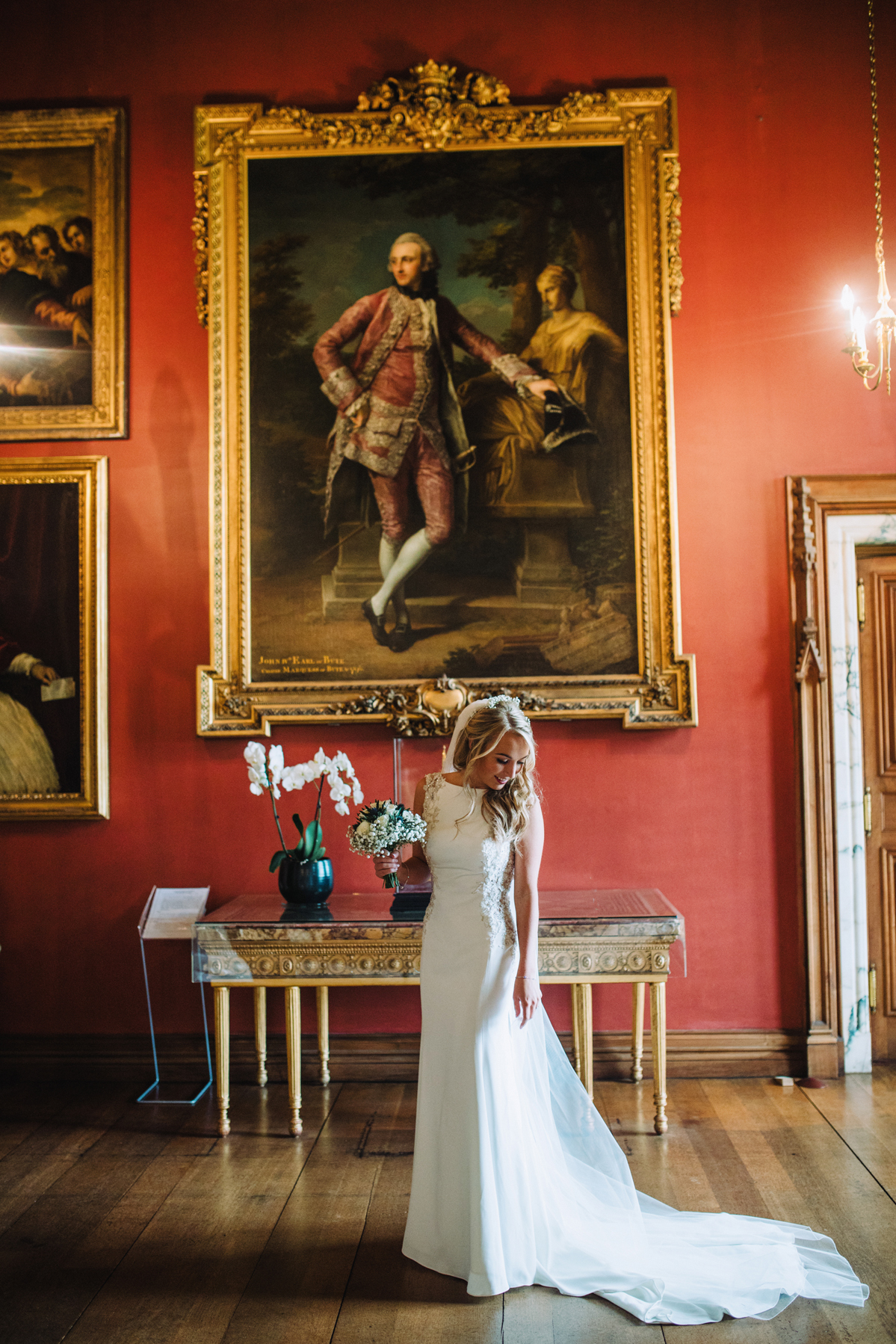 36 A Maggie Sottero dress for an Isle of Bute Mount Stuart wedding