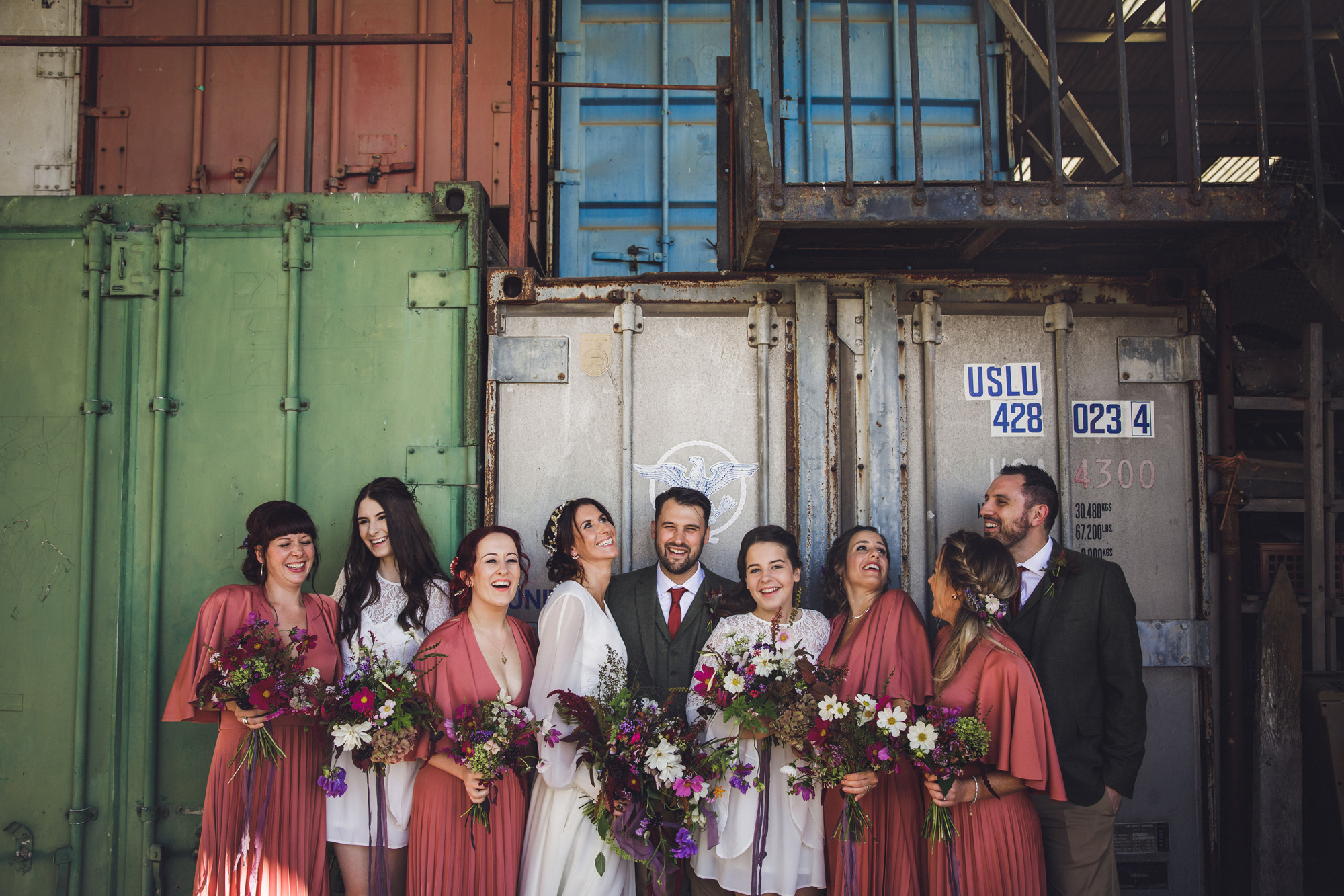 38 A 70s boho bride and her music inspired farm wedding