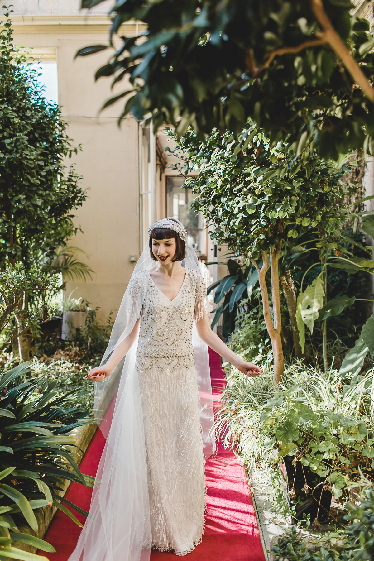 40 An Art Deco inspired glamorous winter wedding