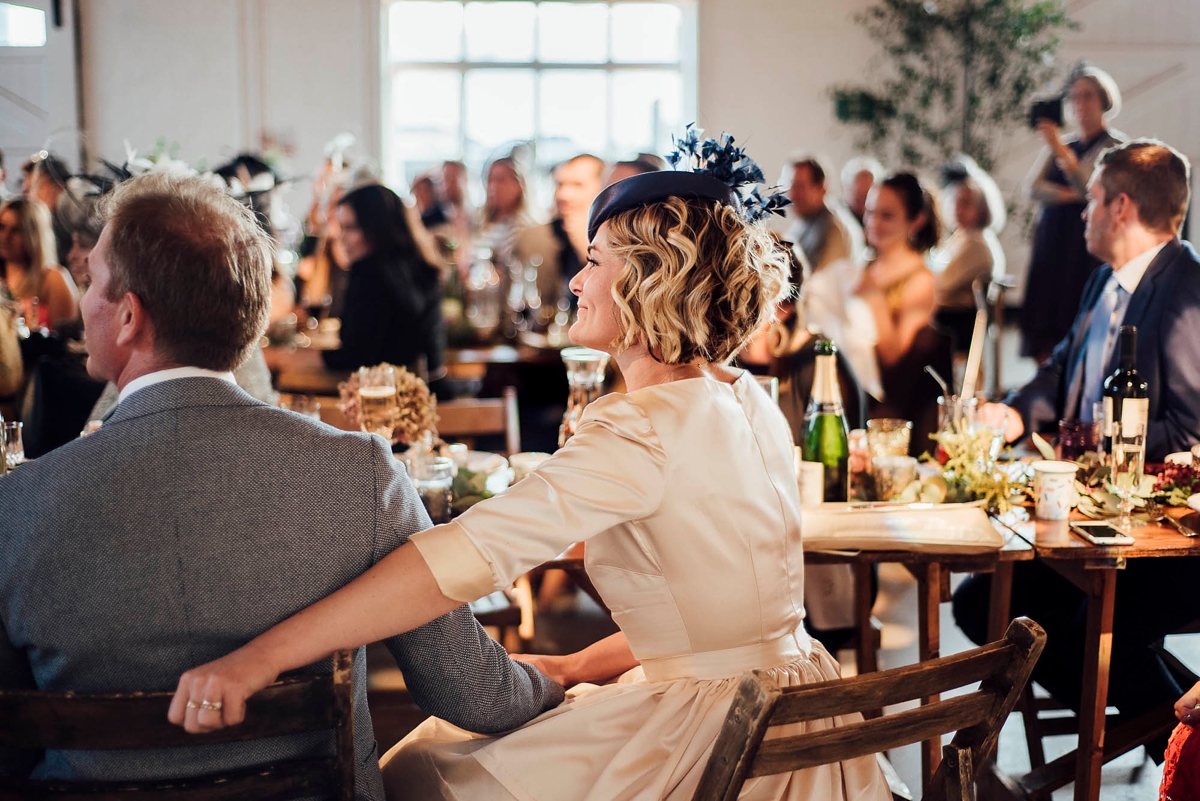 41 A 50s dress and pillbox hat for a Trinity Buoy Wharf Wedding in London 1