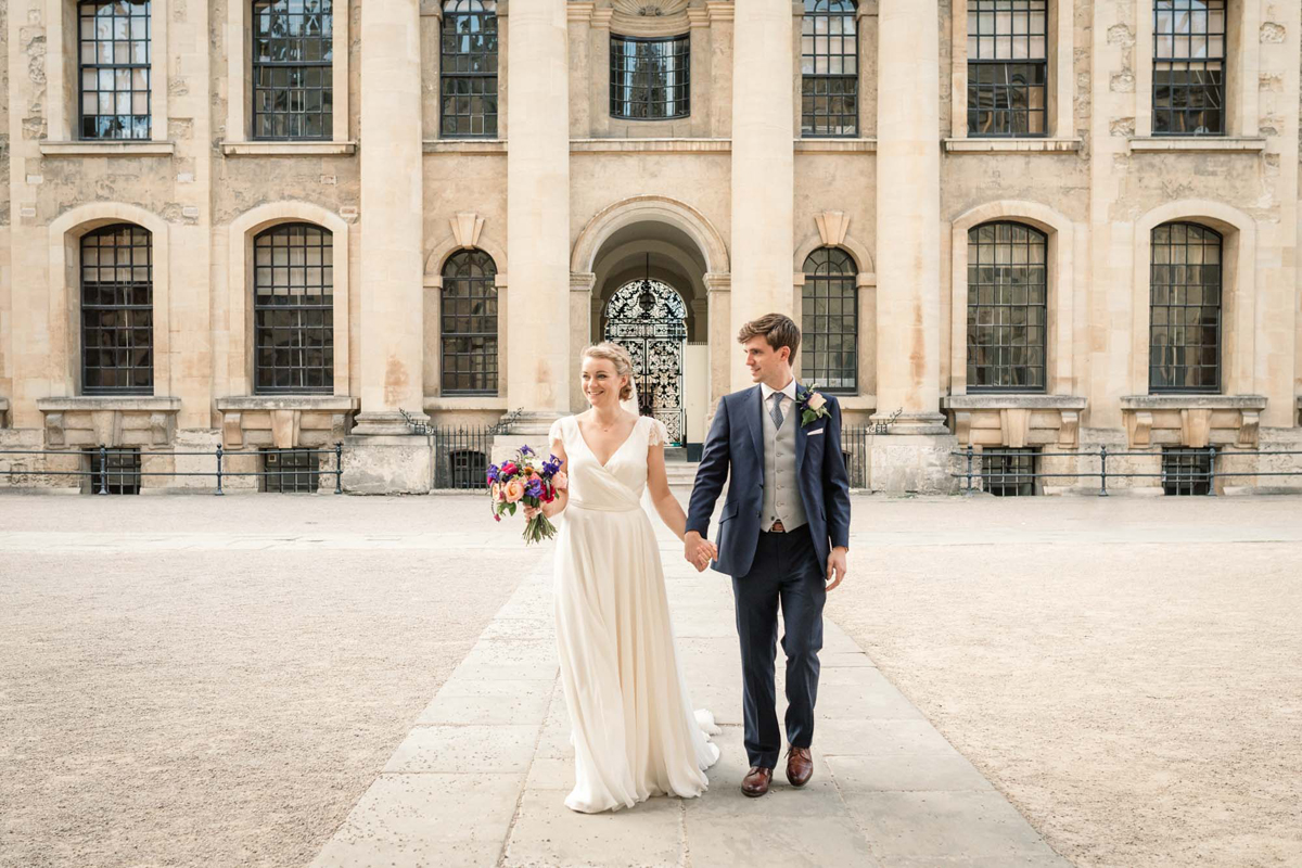 46 A Halfpenny London wedding dress and a literary themed city wedding