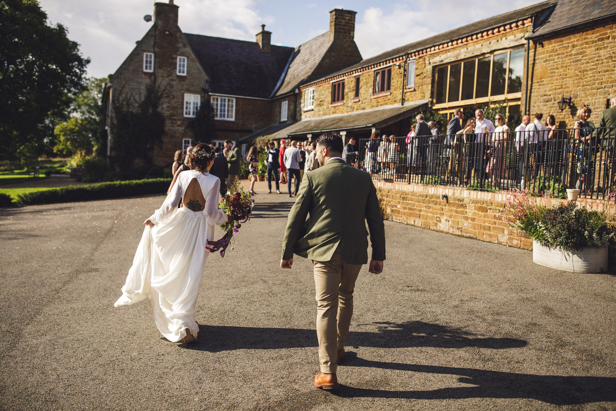 49 A 70s boho bride and her music inspired farm wedding