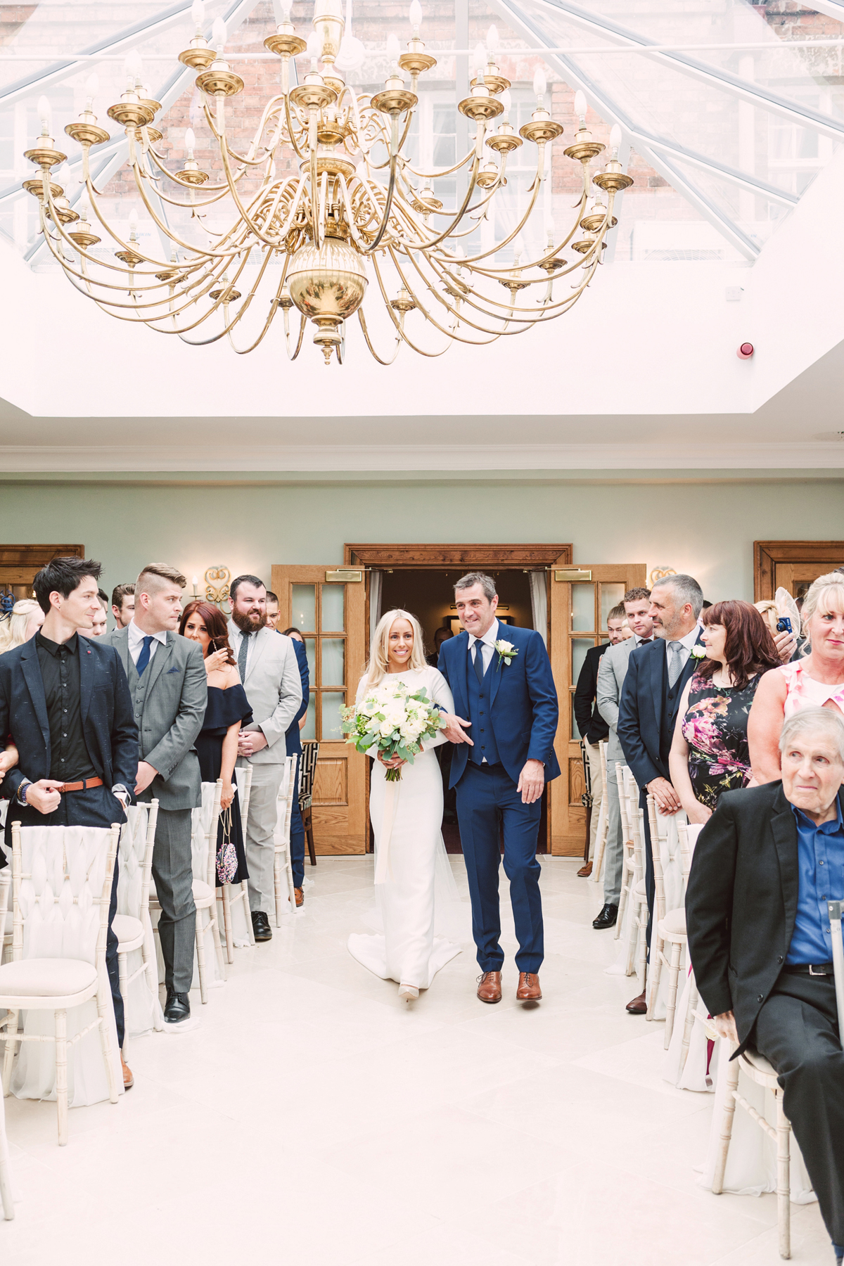 50 A Pronovias gown and Cheshire country house wedding