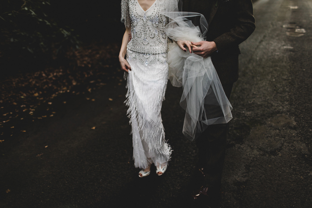 50 An Art Deco inspired glamorous winter wedding