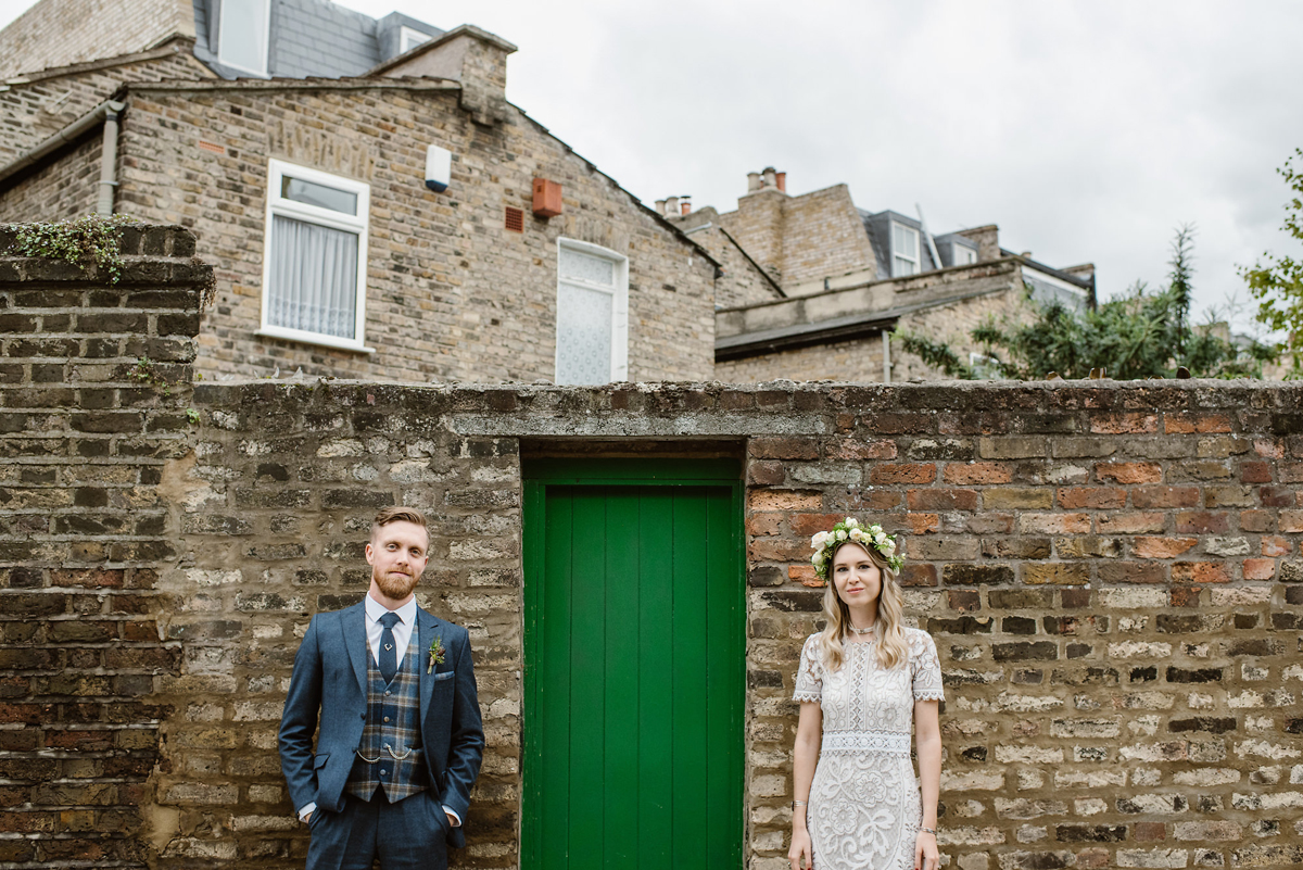 52 A vintage dress for a rock n roll London pub wedding