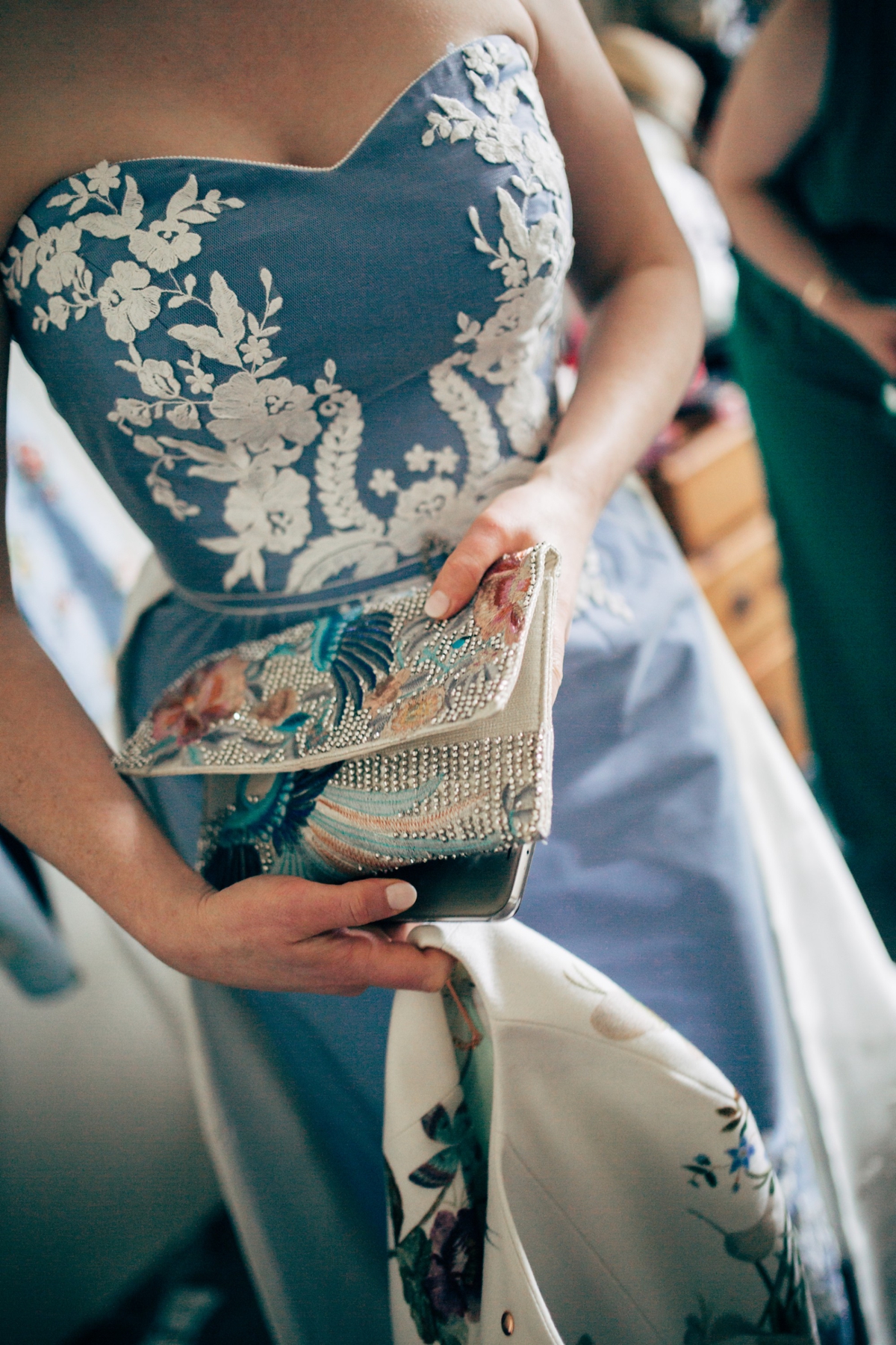 6 A Wedgewood Blue wedding dress