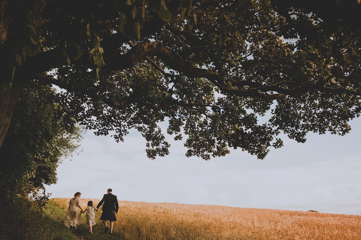 60 A vintage dress for a wedding in a Scottish mansion