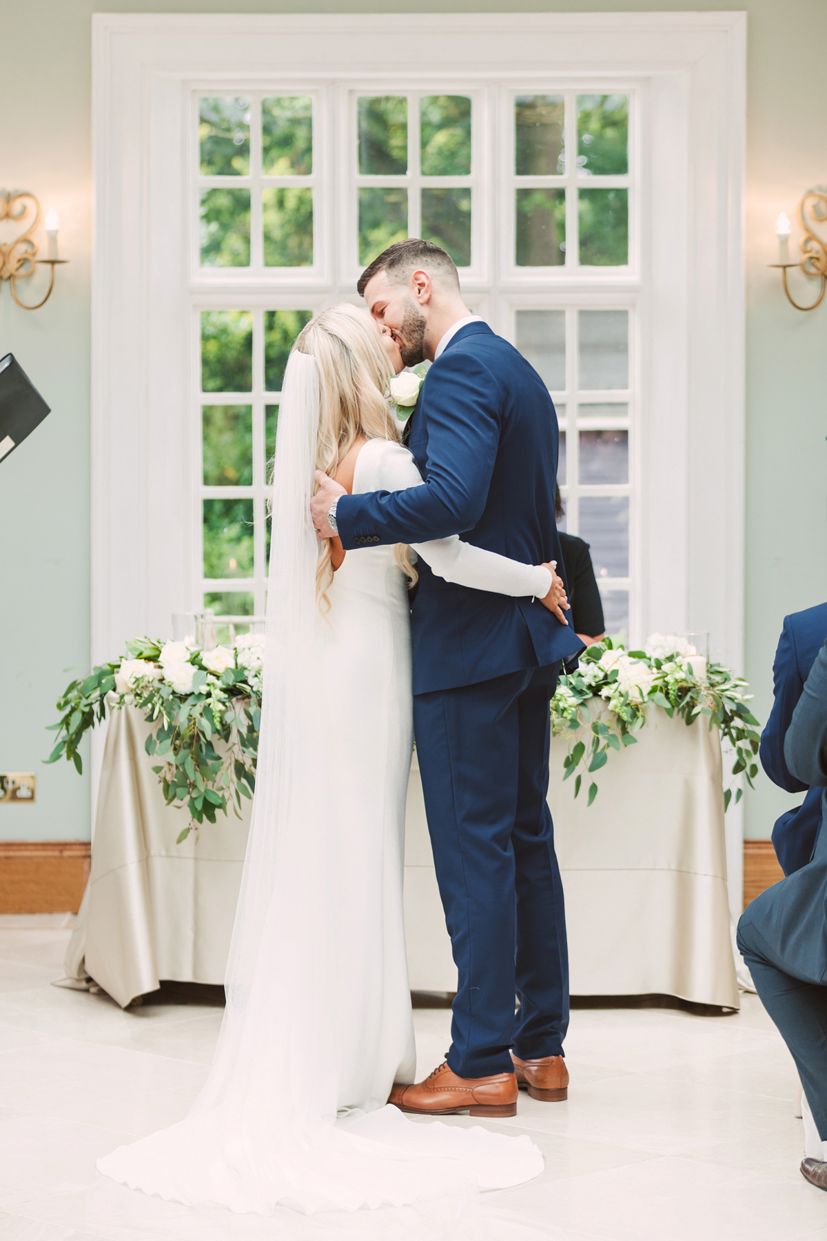 63 A Pronovias gown and Cheshire country house wedding