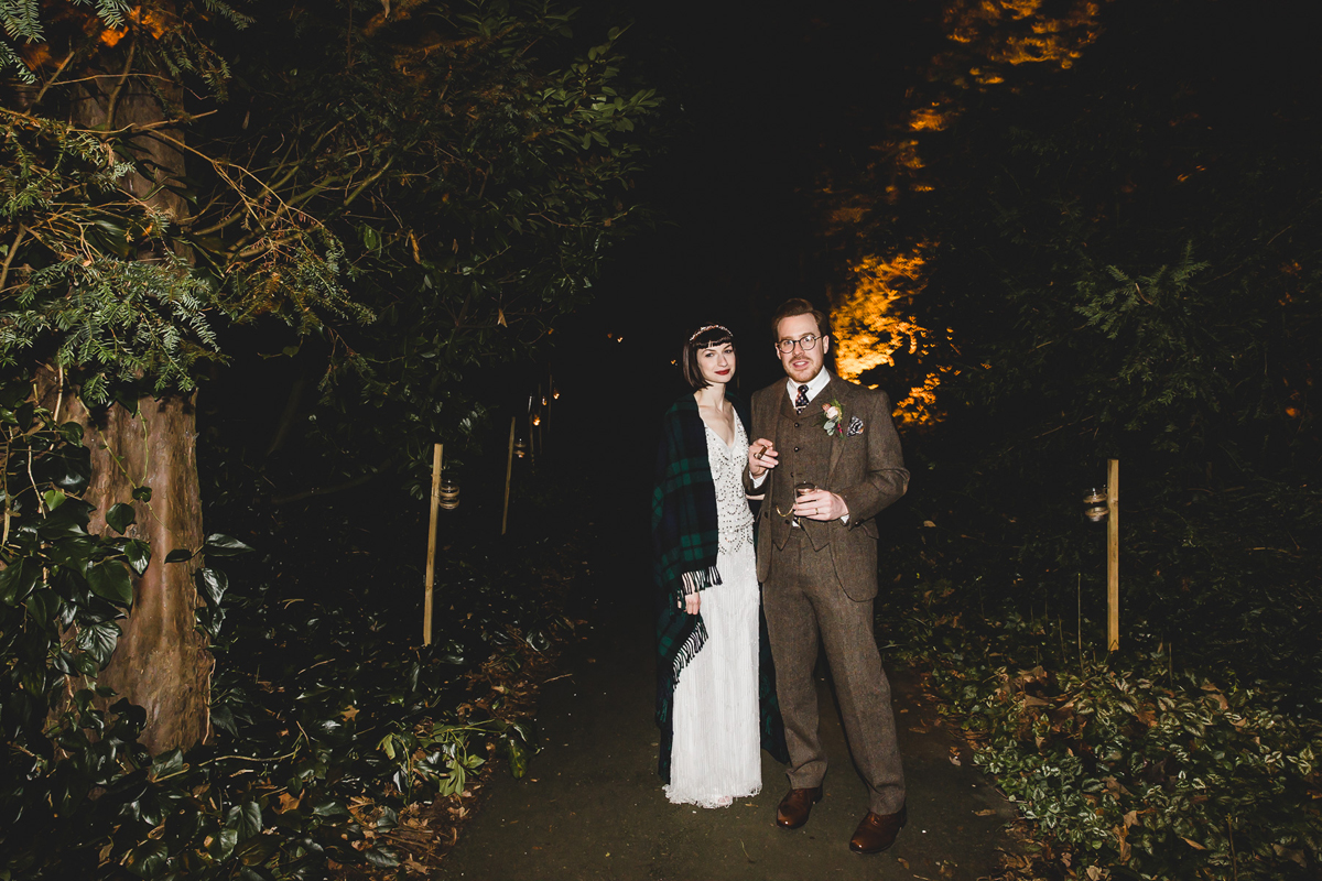 63 An Art Deco inspired glamorous winter wedding