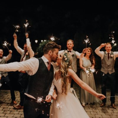 A Wtoo By Watters Blush Two-Piece For An Enchanted Fairytale Wedding
