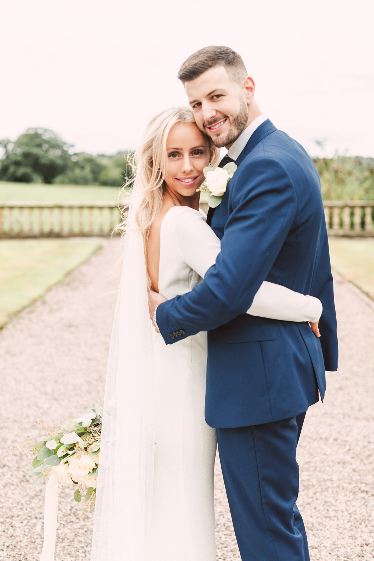 73 A Pronovias gown and Cheshire country house wedding