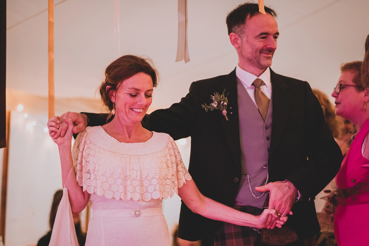 80 A vintage dress for a wedding in a Scottish mansion