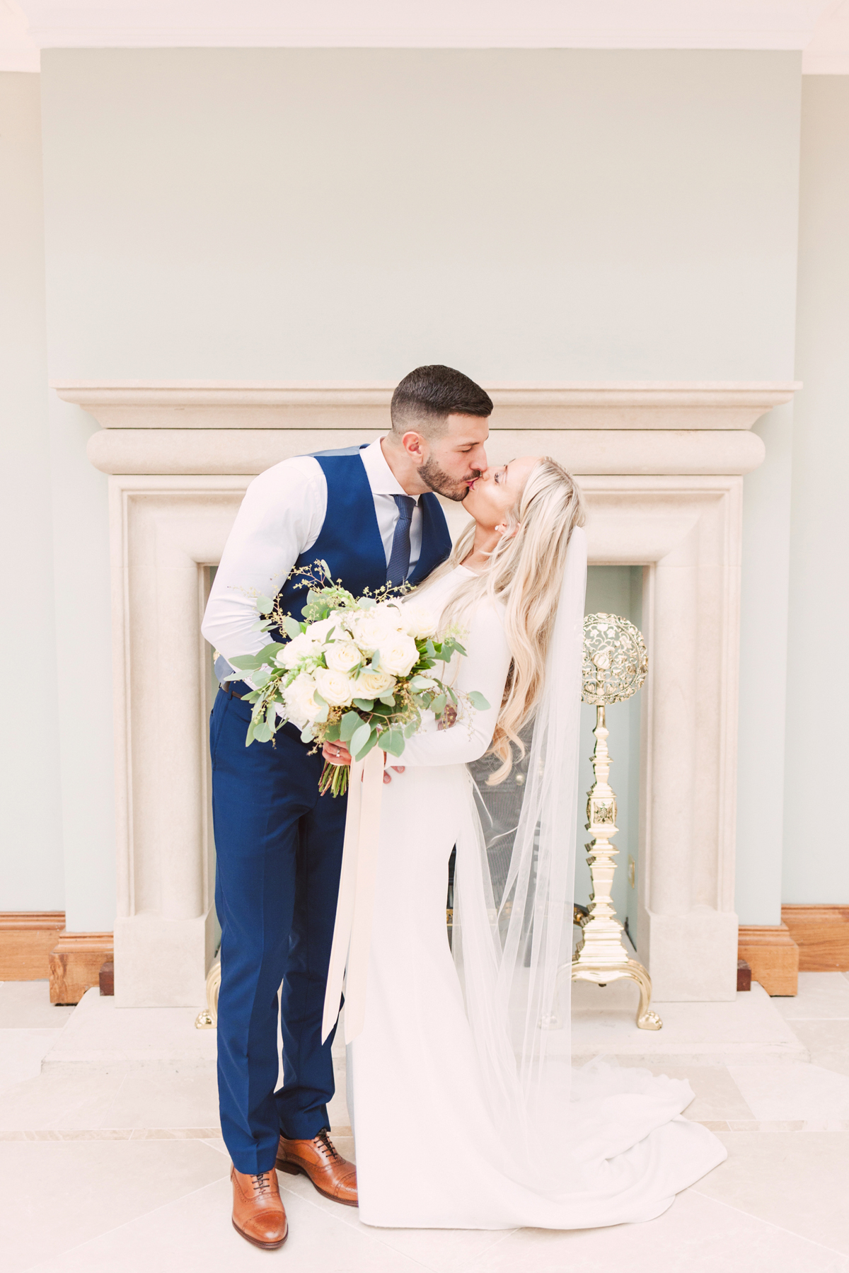 84 A Pronovias gown and Cheshire country house wedding