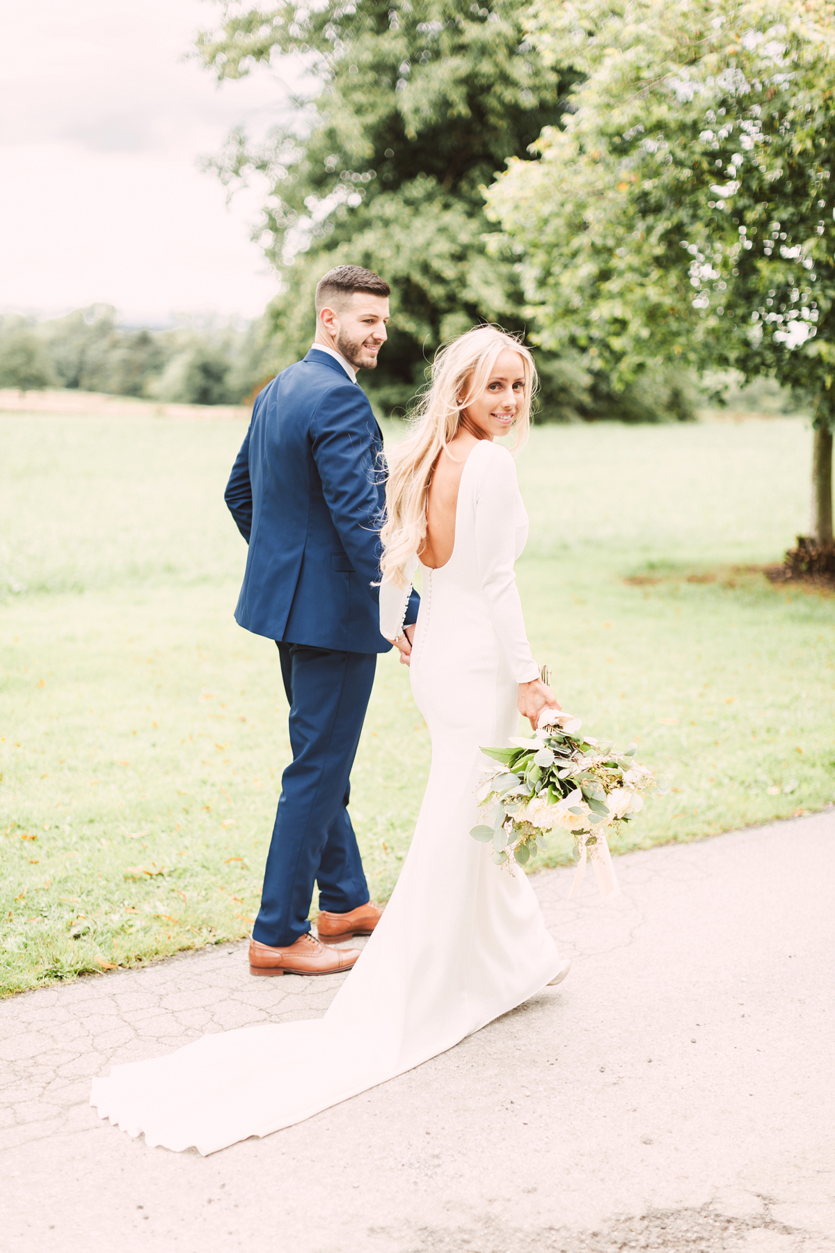 85 A Pronovias gown and Cheshire country house wedding