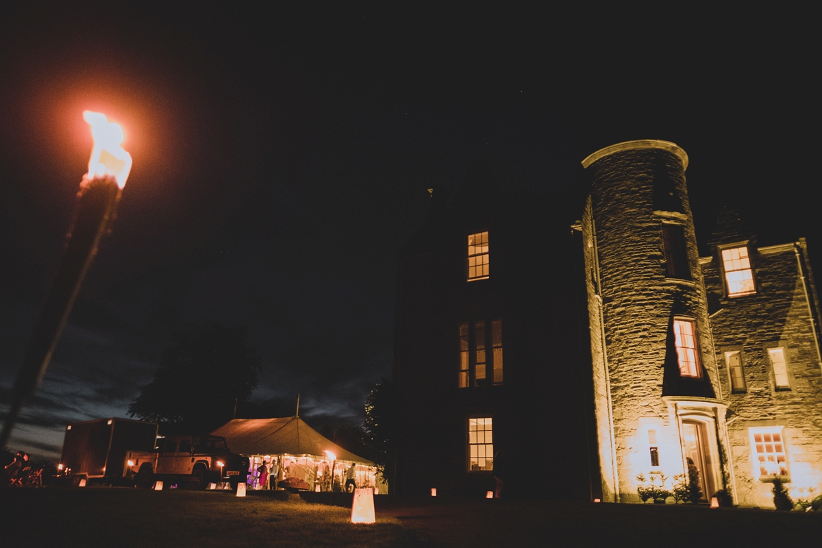 85 A vintage dress for a wedding in a Scottish mansion