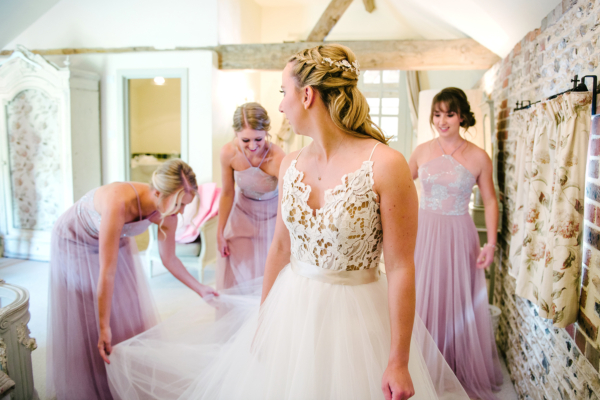 Blush by Hayley Paige for a Pastel Inspired Summer Wedding in Sussex