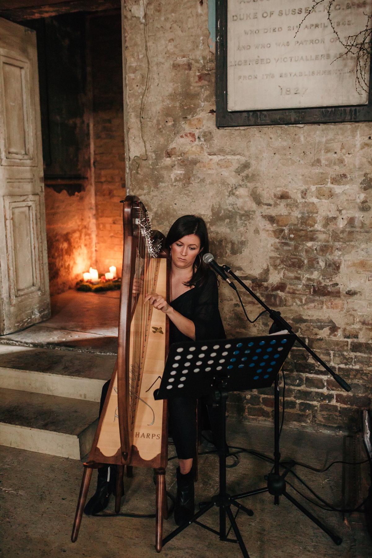 wedding harpist