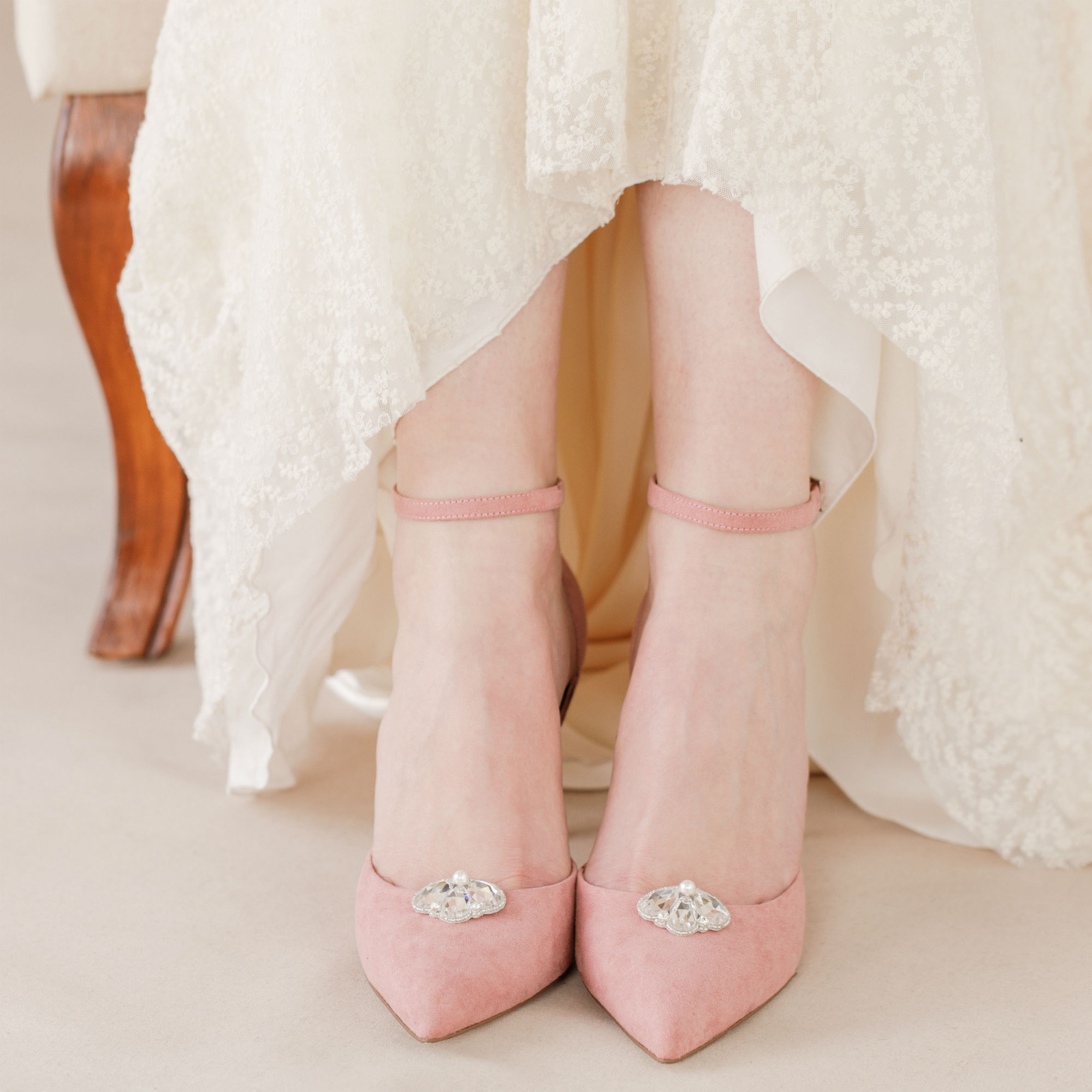 1 The Deco inspired Casey shoe clip by Britten Weddings