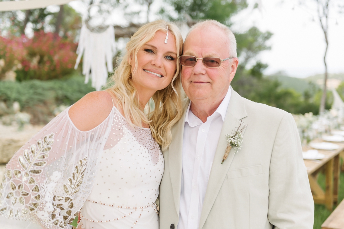 10 A Rue de Seine gown for a magical mountain top wedding in Ibiza