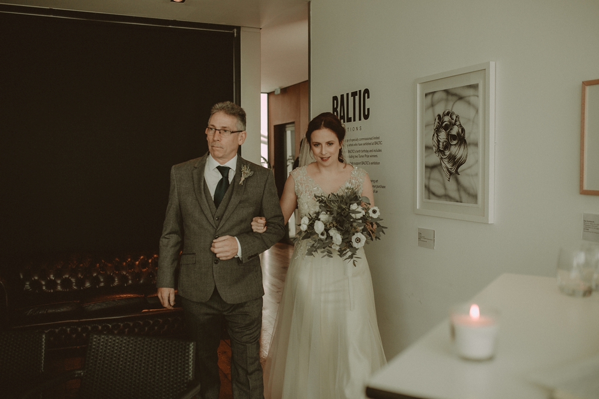 11 A Maggie Sottero gown for a Baltic Contemporary Art Gallery wedding in Gateshead