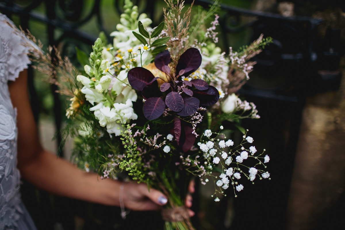 12 A 1930s inspired dress for a local wedding with an elegant industrial twist