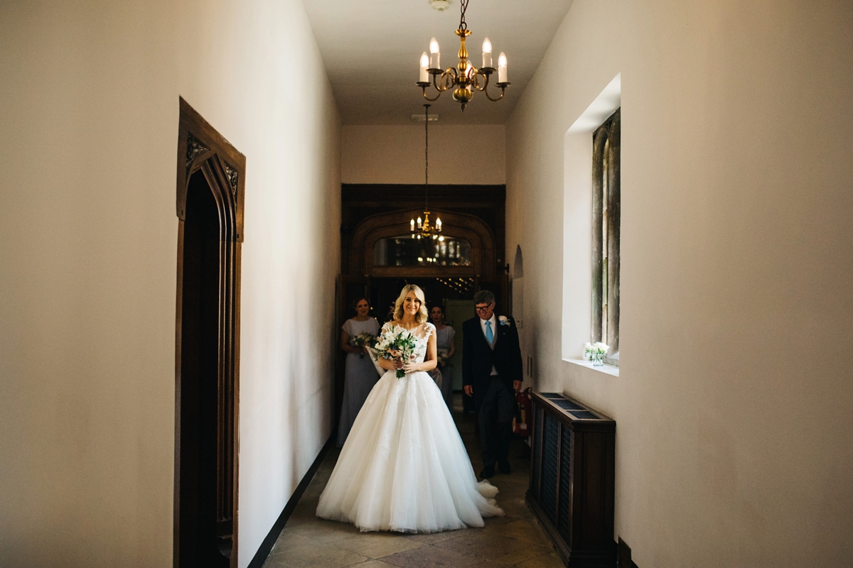12 A glamorous Pronovias bride and her Hengrave Hall wedding in Suffolk 1