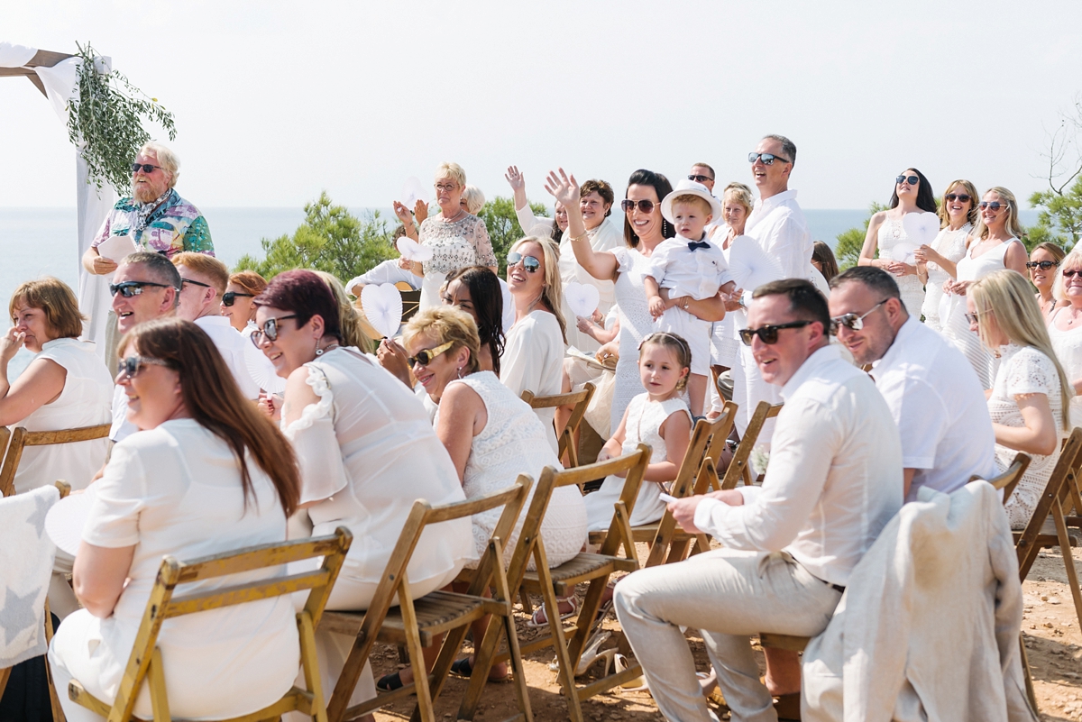 13 A Rue de Seine gown for a magical mountain top wedding in Ibiza