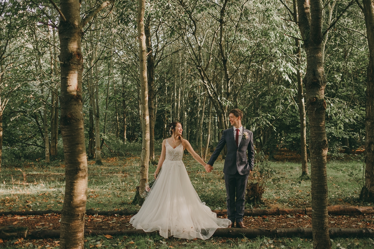 15 A festival inspired woodland wedding