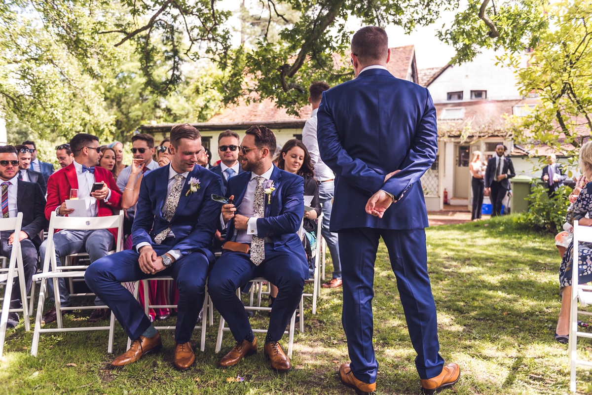 15 An Inbal Raviv dress for a fun outdoor wedding full of jewel colours