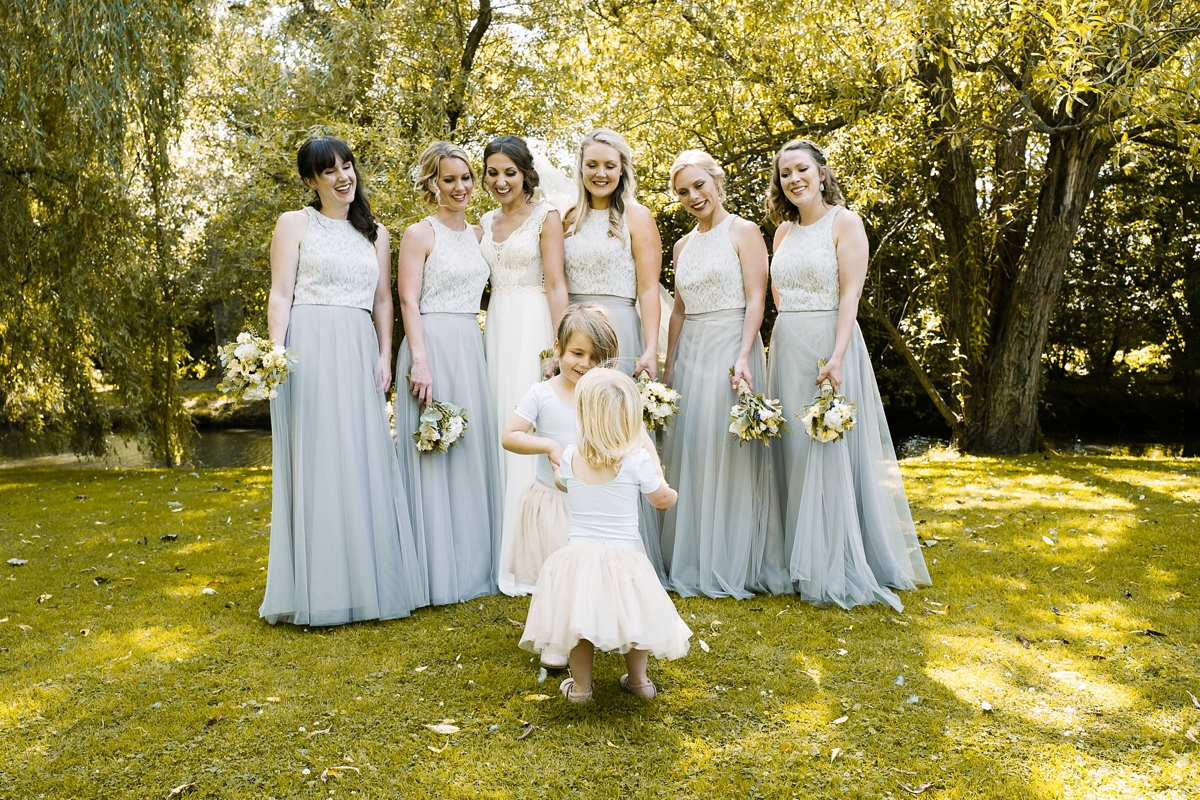 16 A Flora wedding dress for a family wedding in the countryside