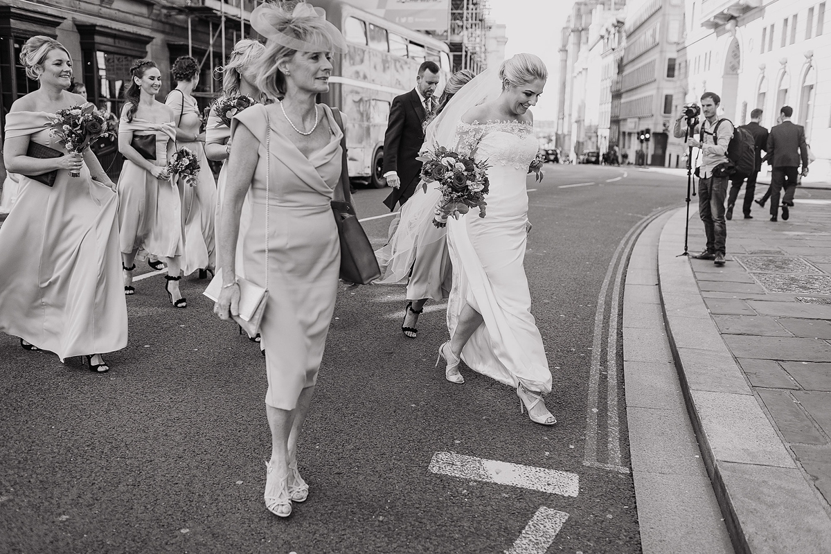 16 A Sassi Holford gown for a classy Liverpool city centre wedding