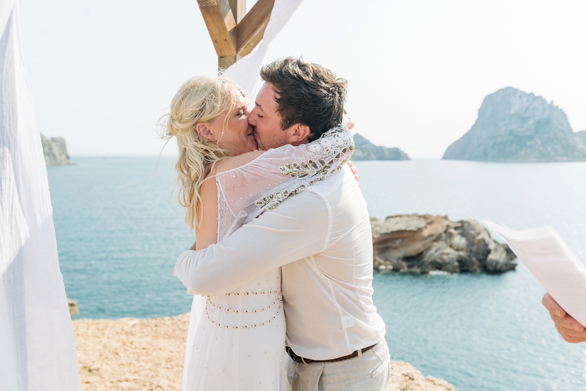 17 A Rue de Seine gown for a magical mountain top wedding in Ibiza