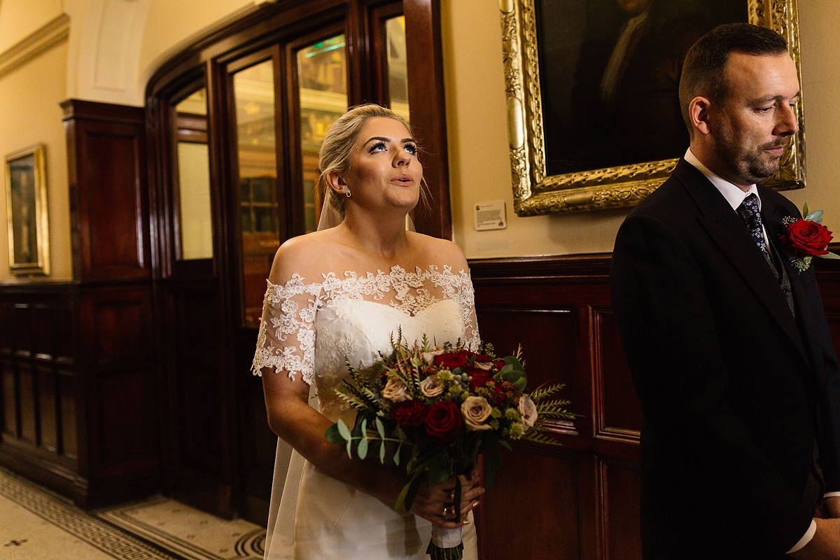 17 A Sassi Holford gown for a classy Liverpool city centre wedding