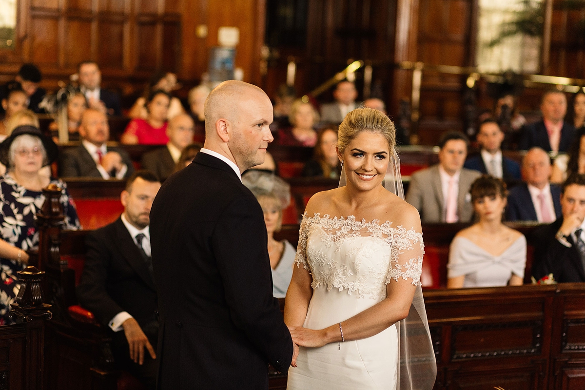 19 A Sassi Holford gown for a classy Liverpool city centre wedding