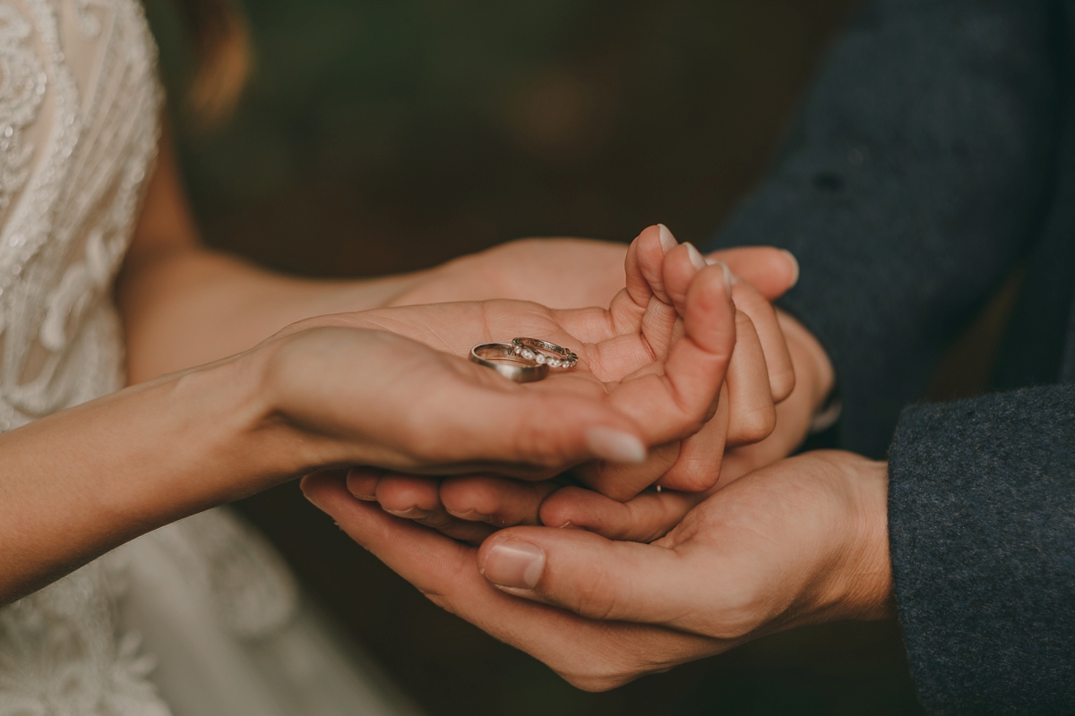 2 A festival inspired woodland wedding